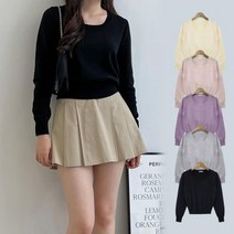 기본 핏 루즈 베이직 터틀넥 캐쥬얼 라운드 티 OA2 데일리 심플