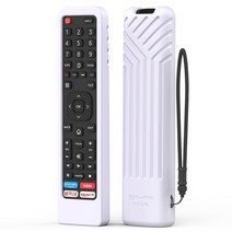 Hisense-TV-리모컨 용 실리콘 리모컨 케이스 EN2BI27H EN2A27 4K LED HD UHD 스마트 TV ERF2K60H 어린이용 커버 미끄럼 방지, 05 Lavender-No luminous