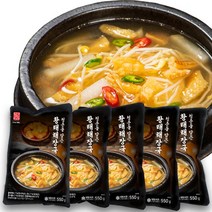 청춘을 담은 청담 황태해장국 550g (냉동), 5팩