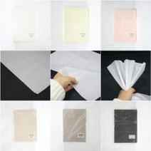 핸드메이크 습자지 색화지 8절 / 선물 꽃 포장 종이 포장지 - 400장, 6. 무지그레이