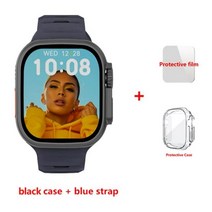 스마트워치 849mm 420*485 NFC 리로지오 intente PK ZD8, Black_49mm
