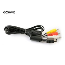 20PCS 고품질 PS3 콘솔에 대 한 플레이 스테이션 ps2에 소니에 새로운 CableArrival 오디오 비디오 AV 케이블 코드 와이어 3 RCA TV 리드, [01] AV cable