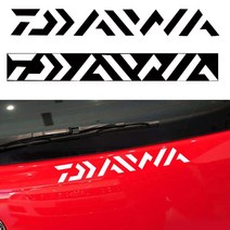 다이와 스티커 낚시용품 낚시스티커 반사스티커 다이와데칼 다이와차량용스티커, (02)화이트