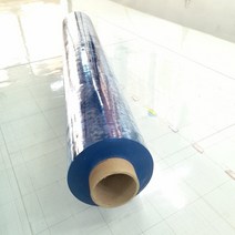 (모델F90 청투명2mm폭90cm) PVC연질염화방풍비닐 아스테이지 책상테이블식탁투명매트