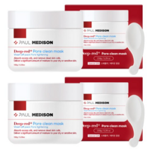 폴메디슨 딥레드 포어 클린 마스크 모공팩 150g + 스패츌러, 7세트