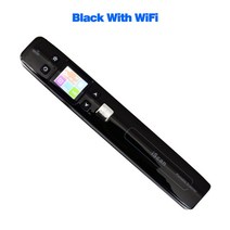 북스캔 책스캔 사진 스캐너 휴대용 iScan A4 WIFI 1050 USB 책 문서 이미지, 02 Black