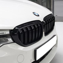 BMW G30 5시리즈 블랙유광그릴 키드니 M퍼포 두줄그릴, 키드니(M퍼포) 한줄