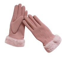 겨울테니스장갑 겨울용장갑 테니스워머 Gloves Touchscreen Ski Outdoor Man Waterproof Non-Slip Warm, 핑크1_한 사이즈