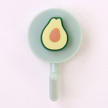시스템 행거 고정식 파이프 스탠드 옷걸이 귀여운 만화 동물 과일 후크 욕실 주방 플라스틱 못 무료 보관 후크 키 홀더 모자 걸이 방 벽 장식 후크, 스타일 22