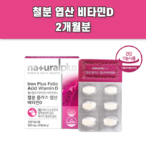 철분제제 청소년철분제 임신중기영양제 임신철분제 산모철분제 출산후철분제 수유부철분제 갱년기철분제 노인철분제 남자철분제 남성철분제 엽산 비타민D 비타민디 약 2개월분