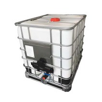 500l 1000l 배럴 1톤 공압 플라스틱 대용량 화학저장, 1000리터 화이트 톤 배럴(세정 버전)