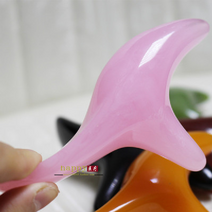 밀랍 삼각새 발바닥 다리 지압 마사지기 라지 발 페디큐어 마사지 척추 바닥 탱커 포인트 스틱, H