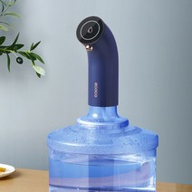 미니 가정용 먹는 생수 온수디스펜서 냉온수기 생수통 정수기ECOCO-스마트 전기 물 갤런 펌프 19 리터 USB, 02 파란
