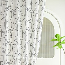 커튼 스타일링 모던 가리개 가림막 창문 중문