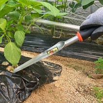 풍곡영농자재 좁은 모종삽(실버) 원예 분갈이삽 꽃삽 화분 텃밭 주말농장 농기구 정원용품 공구 조경