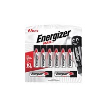 에너자이저 맥스 AA(6+2)+AA(6+2)건전지 (총16입), 1세트