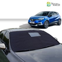 네이처월드 맞춤형 자동차 성에방지커버 블랙박스형 차량 눈 서리 김서림 방지 앞유리커버 성애 햇빛가리개, 커스텀글라스쉴드(블랙박스형), QM3