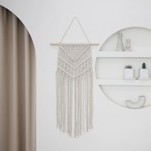 펫플랜트 월 행잉 마크라메, 다이아 마크라메/유칼립투스 프리저브드