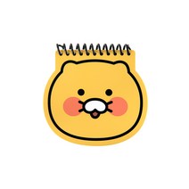 춘식이 얼굴 수첩 미니 노트북 메모지 노트패드, 1개