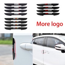 자동차 차량 도어가드 차콕 문콕 방지 아우디 폭스 바겐 르노 오펠 기아 BMW 뷰익 액세서리용 고무 도어 가장자리 보호 스티커 힙한 문구 모양 다이어리 다꾸 충돌 스트립 4 개, [13] for Kia