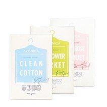 아로니카 센티드 옷장방향제 2+1 데이필데이 샤쉐 18g x 3 종이방향제, 랜덤A(클린코튼.시더우드.화이트로즈)