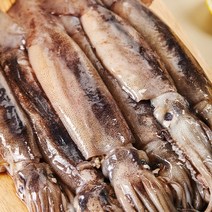 [당일바리] 쫄깃한 자연산 통오징어(급냉), 1kg (4-6미 내외), 1개