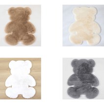 호쿠호니 예쁜카페트 북유럽 거실 소형 겨울 캐릭터 주방 매트 밍크