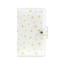 후지 필름 FUJIFILM 카메라 3인치 96 포켓 사진 필름 앨범 스토리지 북 FujiFilm Instax Mini 11 8 9 7s 50, 15 PVC Shiny Star