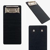 160 - 검정 체크리스트판 딱판 빌패드 종이판 판떼기 차트판 판때기 빌지판 클립판