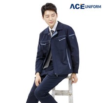 에이스유니폼 여름작업복 ACE-1603 근무복 상의 바지, 34, 1개