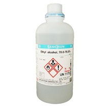 삼전 에틸알콜(소독용에탄올) 70-75% 1리터, 1개입, 1L