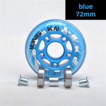 아동인라인스케이트 롤러블레이드 인라인 64mm 68mm 70mm 휠 + abec7 608zz 베어링 + 스페이서 부싱 블루 레드 핑크 블랙 64 68 70 타이어 키즈, Model9 72mm, One Size