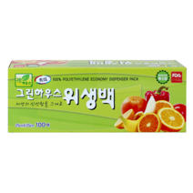 그린하우스 위생백 중 100매, 중(M), 100매입, 1개