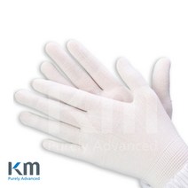 크린룸 작업용속장갑 풀라이너10켤레입, XL