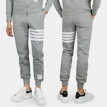 디몬트 22 S/S 톰브라운 남성 사선완장 트레이닝 팬츠(그레이) MJQ008H 00535 068