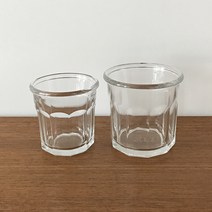 플랫화이트 글라스 1P (프랑스 알코록 유리컵 커피잔 180ml 310ml), Large(310ml), 1개