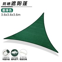 어닝 천갈이 루프탑 차양막 테라스 어닝천 썬가드 가림막 그늘막 비가림막, 그린3.6x3.6x3.6[삼각호엣지D링