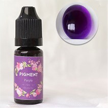견고한 컬러 액체 안료 에폭시 수지 틴트 UV 착색제 염료 쥬얼리 제작 용 MUMR999, 19 Purple