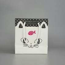 고급 미니 쇼핑백-유치원 종이가방 선물 포장 SAU10