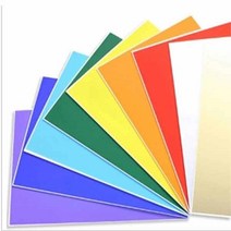 대원우드락 대원 칼라 우드락 보드 폼보드 보드롱 60x90cm, 칼라보드5T, C-25