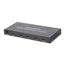 화면 분할기 4포트 HDMI화면 모니터화면분할기, HDMI 분할 화면 4포트 배선 5