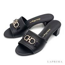 [FERRAGAMO] 페라가모 여성 로데스 샌들 RHODES-4CM NERO 753846