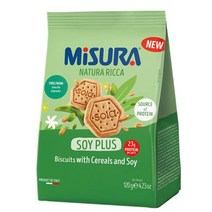 미주라 소이아 프로틴 비스켓 misura 비스킷 쿠키 120g, 1개