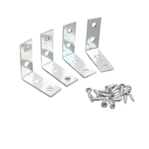 연결철물 ㄱ앵글 ㄱ브라켓 선반받침대 소 4개 못포함, 상세페이지 참조