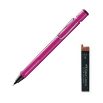 LAMY 사파리 샤프 핑크 + 샤프심 랜덤발송 세트, 0.5mm, 3세트