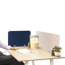 [사무실책상칸막이] 로엠가구 슬림 칸막이 가리개 사무용 간이 가구 책상 파티션, 슬림파티션400x700_아이보리
