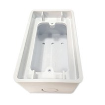 주현대배관 PVC노출콘센트박스 1개용 54mm, 1개
