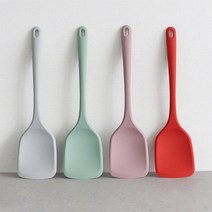 고려알파 실리콘 멀티 뒤집개 요리주걱 4color, 다크그린