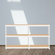 물류창고 조립식앵글 선반 1700 x 500 x 900 3단, A형 1100+600, 블랙