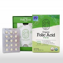 뉴트리랩스 100% 유기농 엽산 200mg 90정 임신영양제 임산부영양제 산후영양제